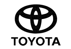 Cle voiture auto toyota