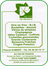 Au vin de France