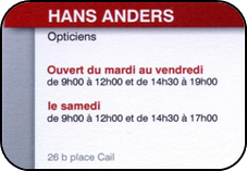 Boite a lunettes