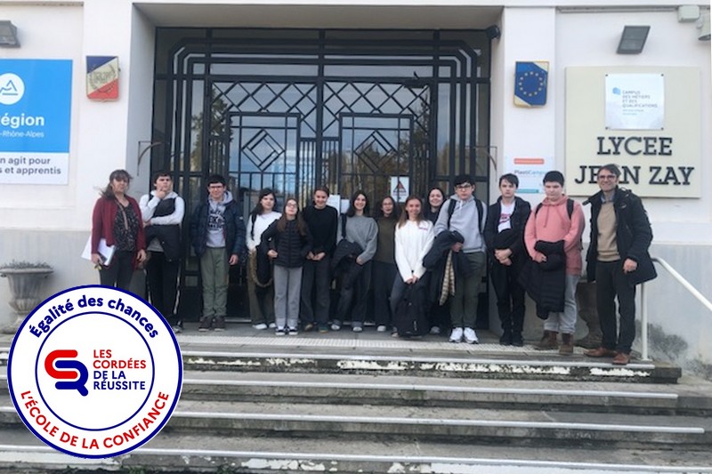 Journée « Cordées de la réussite » au lycée Jean Zay : « Graines d’ingé, cultivons la réussite »