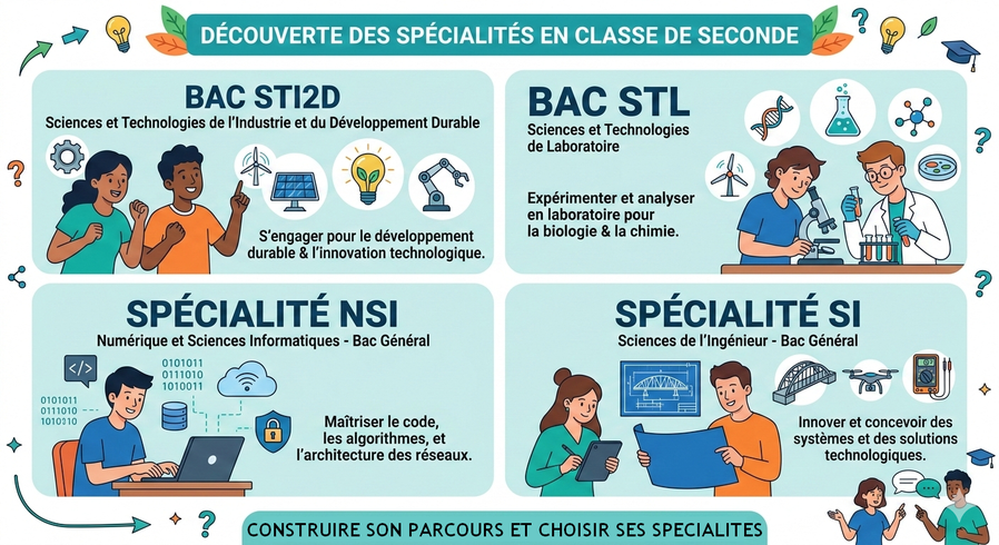 A la découverte des spécialités du lycée Jean ZAY