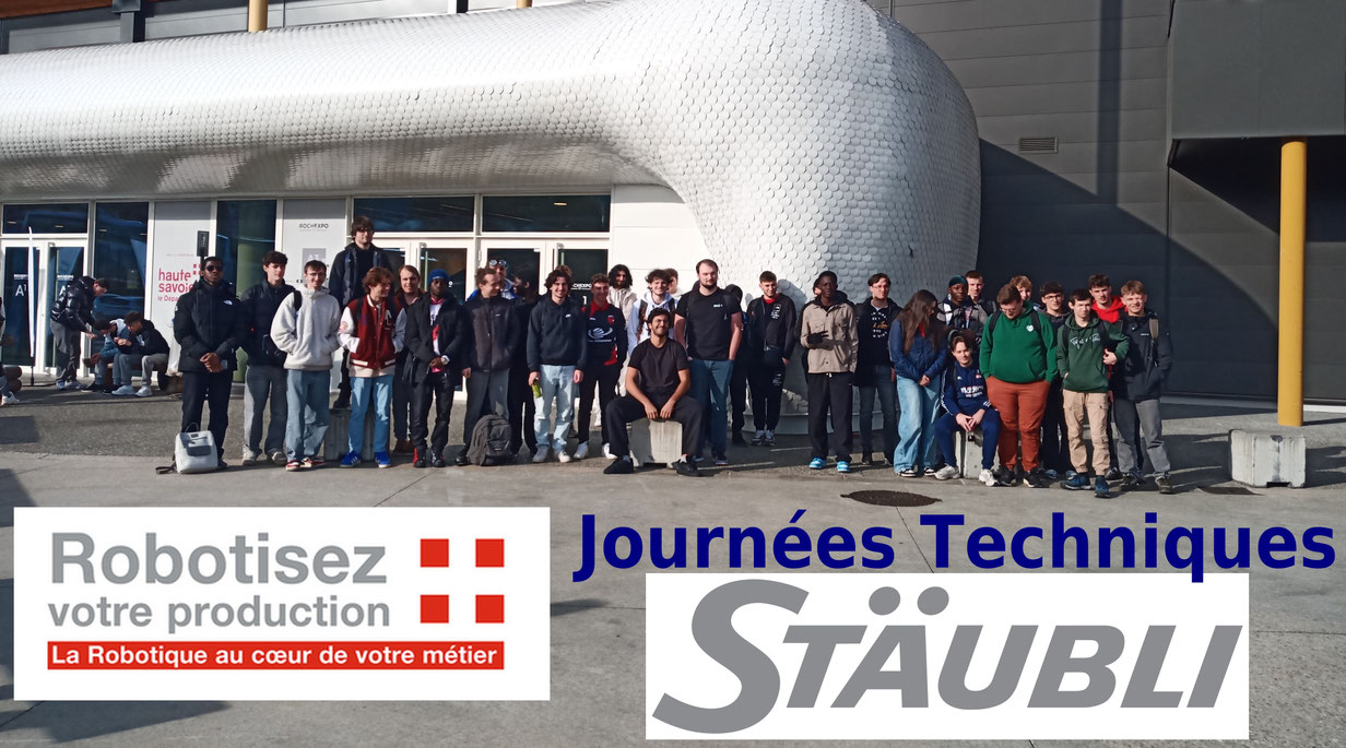 Les BTS aux journées techniques STÄUBLI