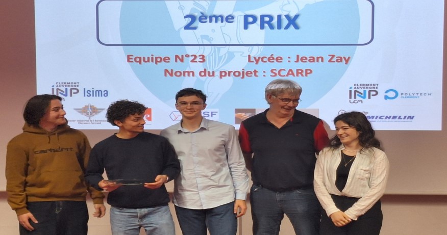 Le lycée Jean ZAY brille aux Olympiades de Sciences de l’Ingénieur 2025