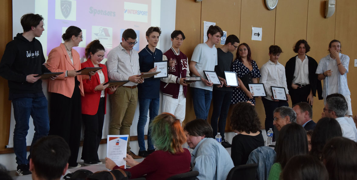 Concours d'éloquence 2023