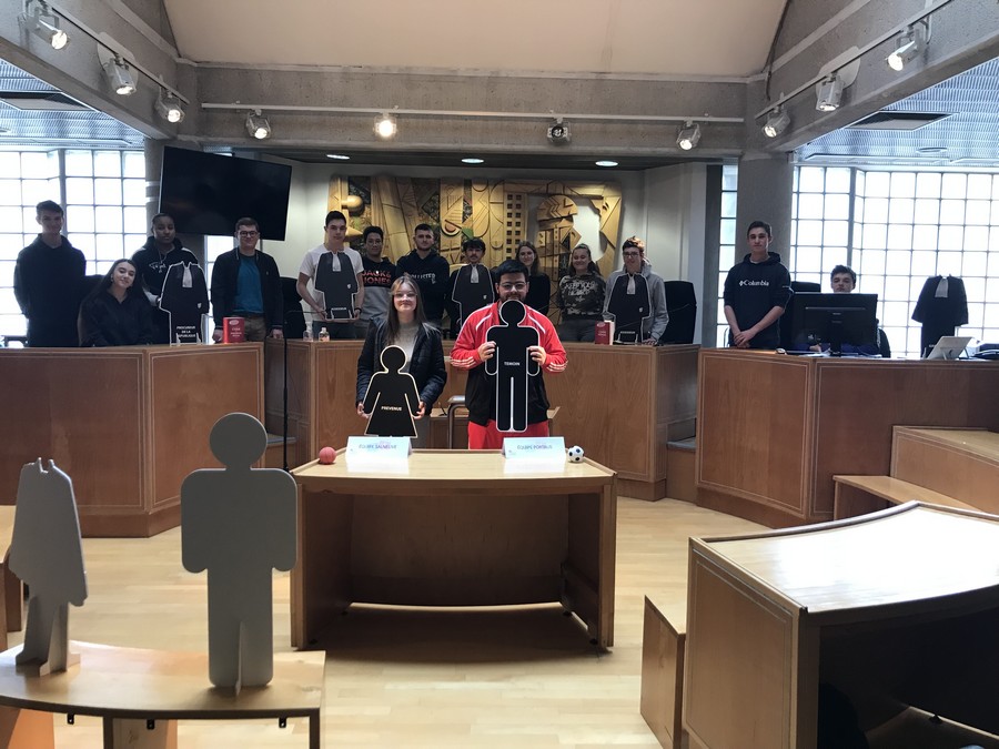 Des élèves du lycée au Tribunal de Grande Instance
