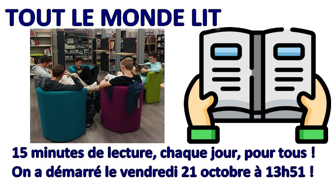 "Tout le monde lit"