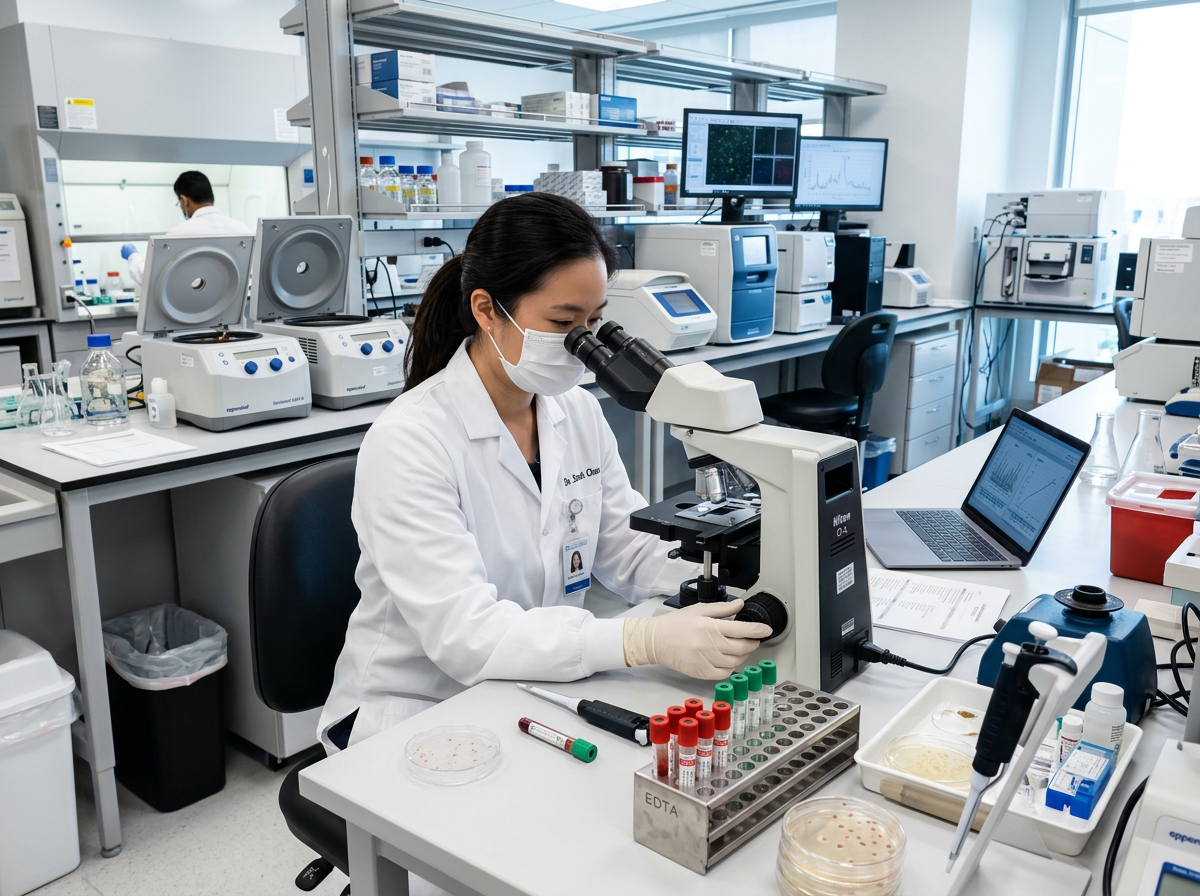 Santé : analyses biologiques et diagnostic en laboratoire