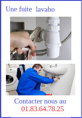 fuite lavabo 