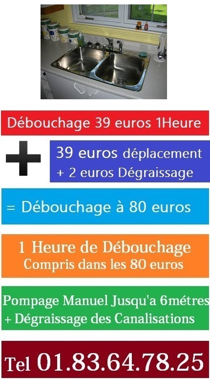 Debouchage evier paris 5