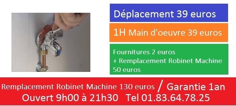 robinet machine paris 7