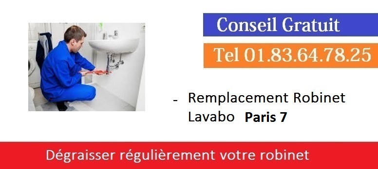 dépannage robinet lavabo paris 