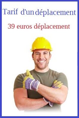 Tarif plombier deplacement