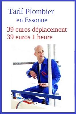 Tarif plombier 91 essonne