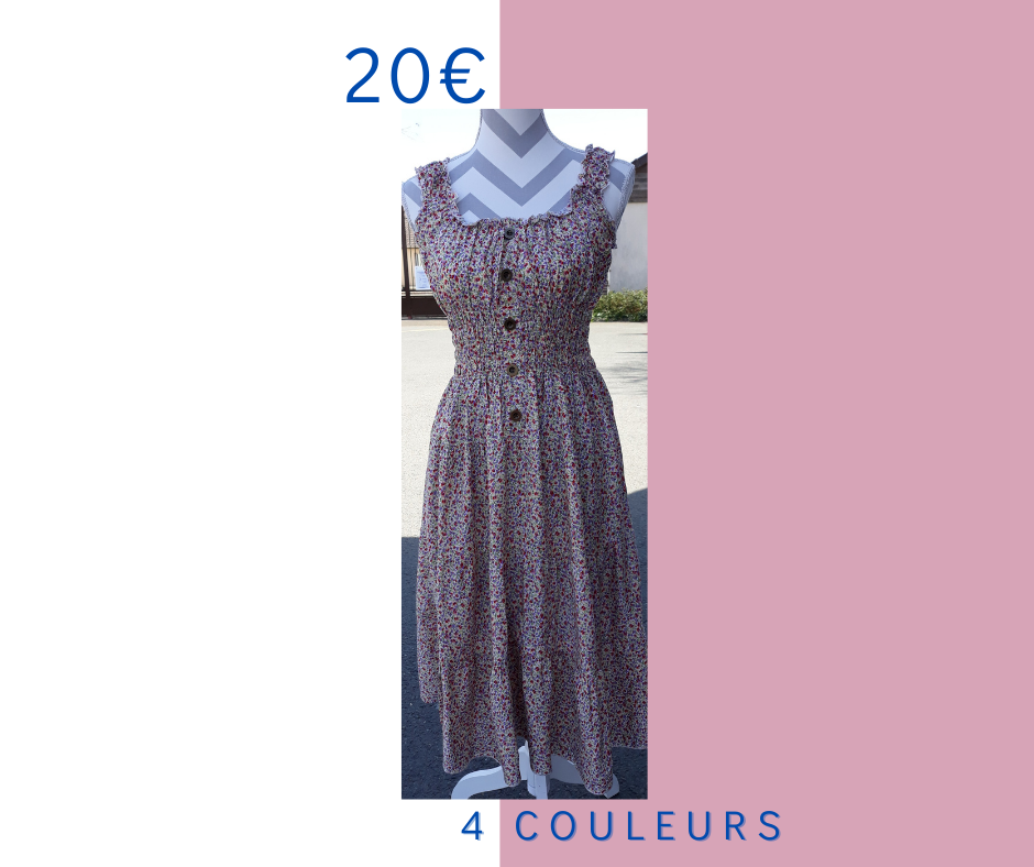 Robe bretelle