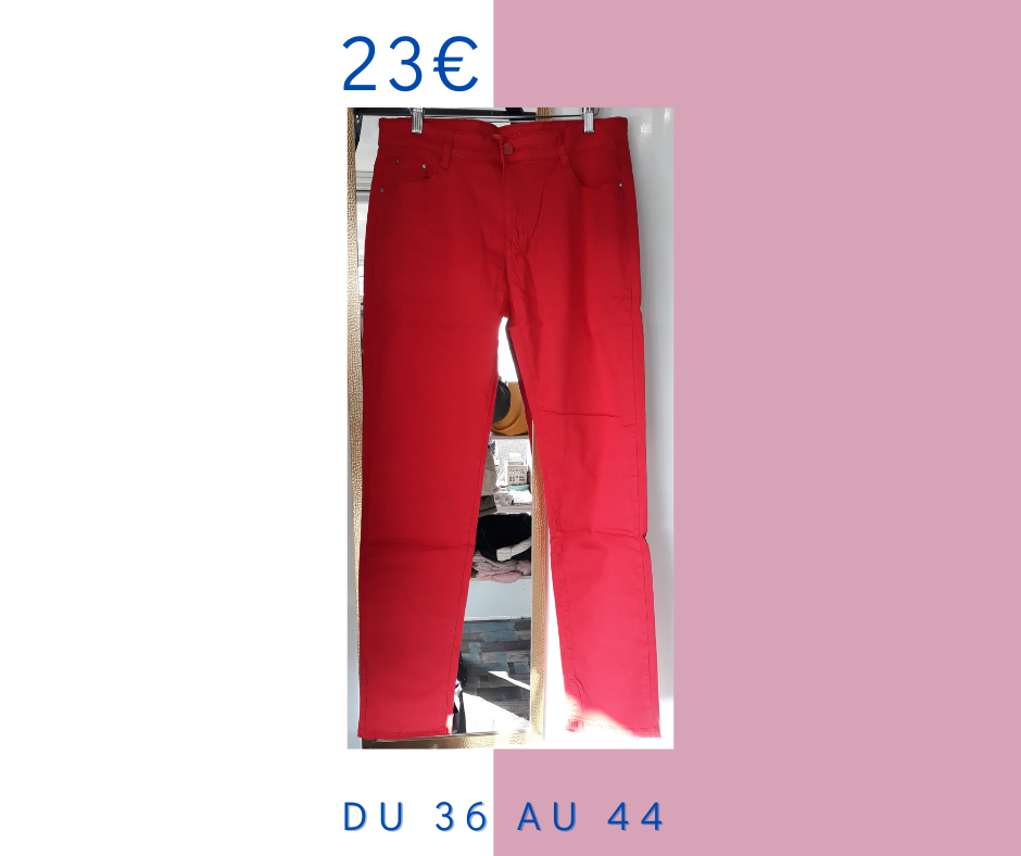 Pantalon rouge