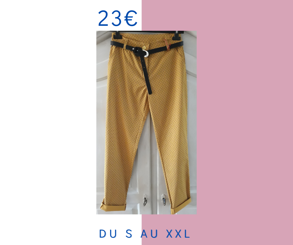 Pantalon ocre