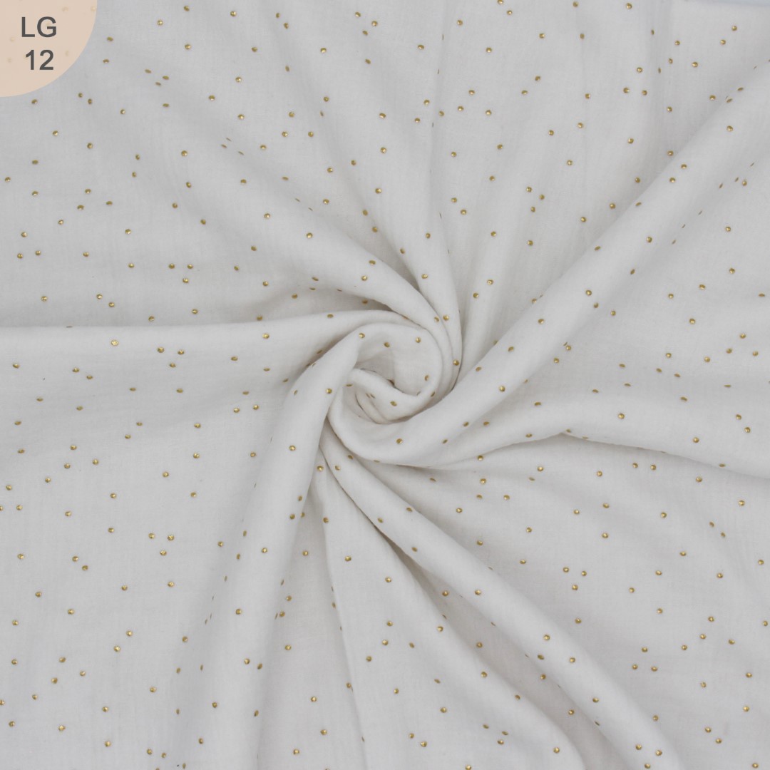 Lg12 blanc poids dores