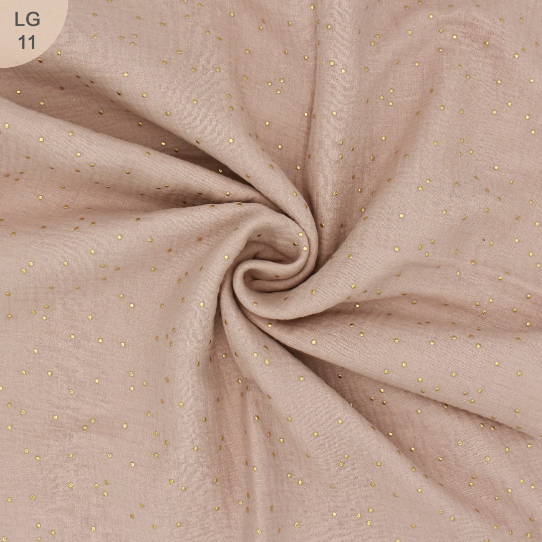 Lg11 vieux rose poids dores