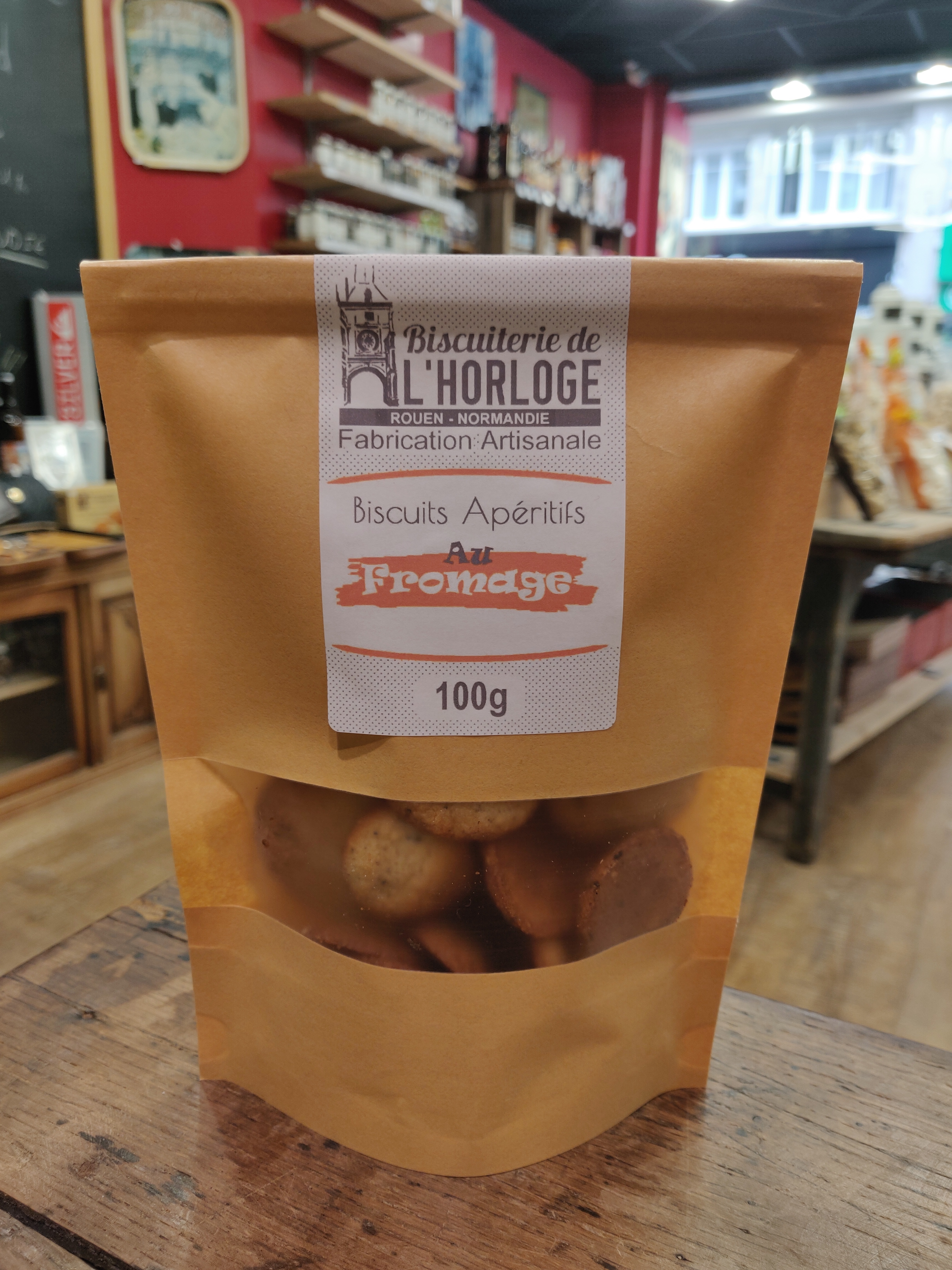 Biscuits fromage lhorloge