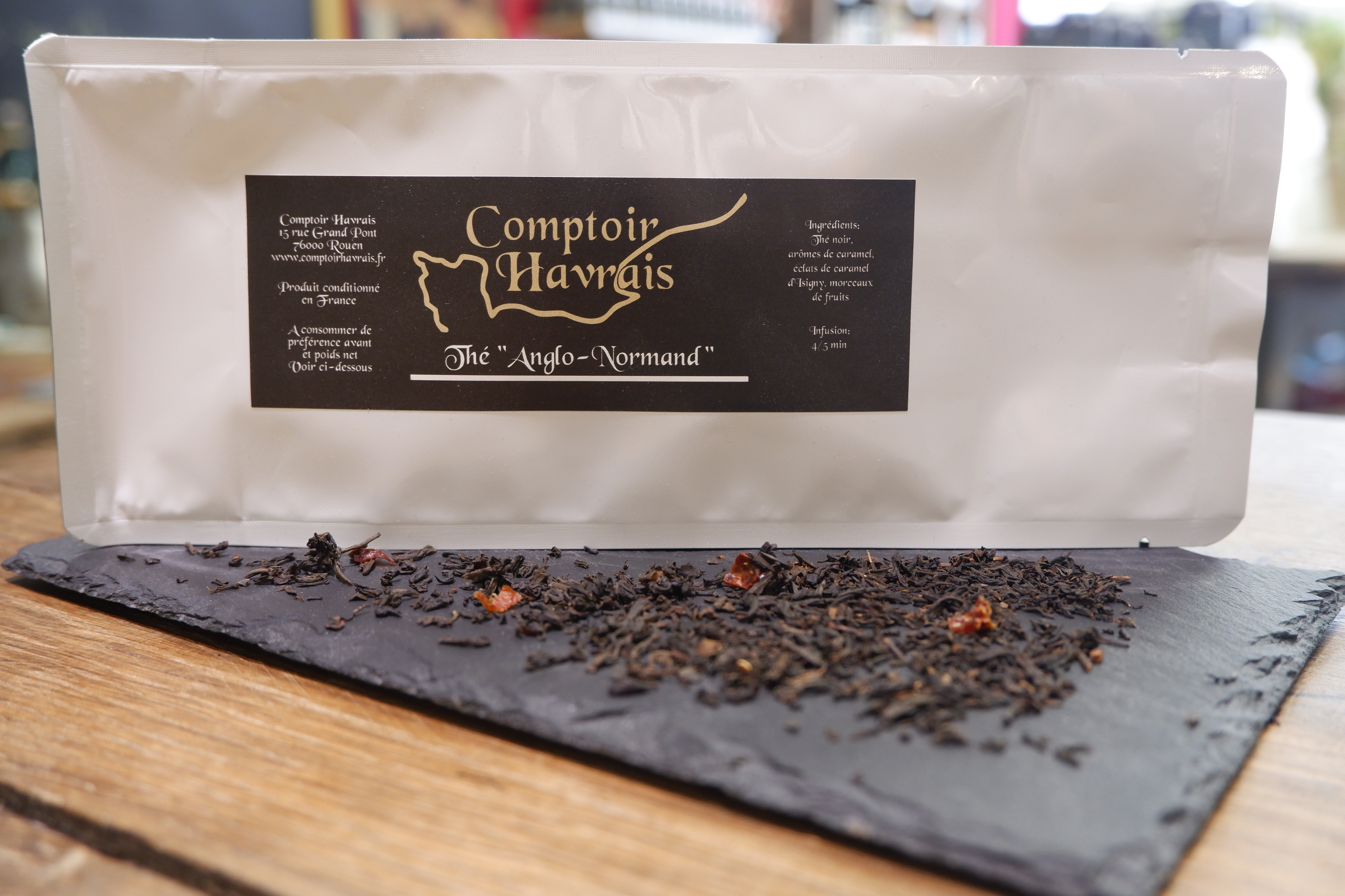 The noir anglo normand sachet