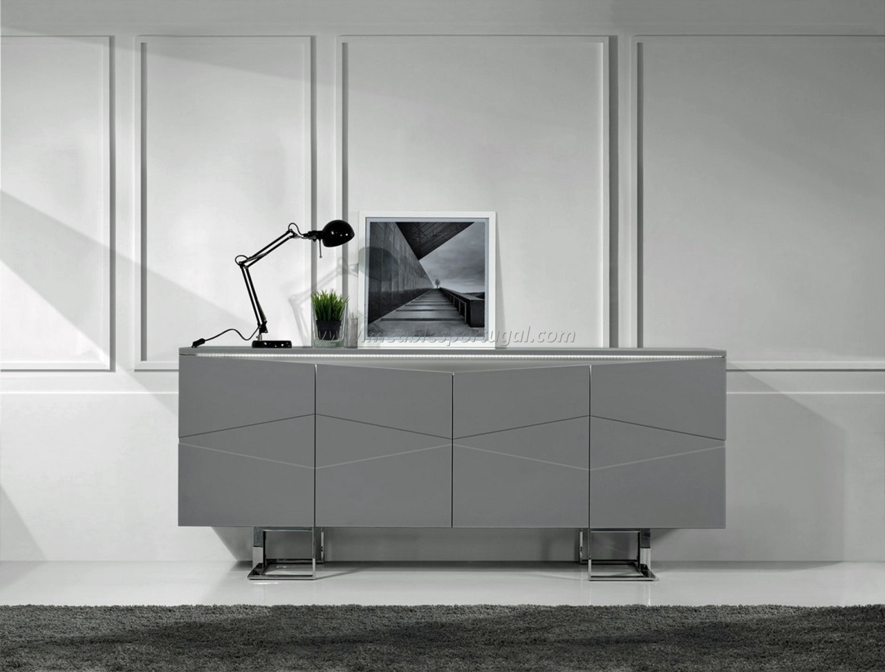 Buffet design gris