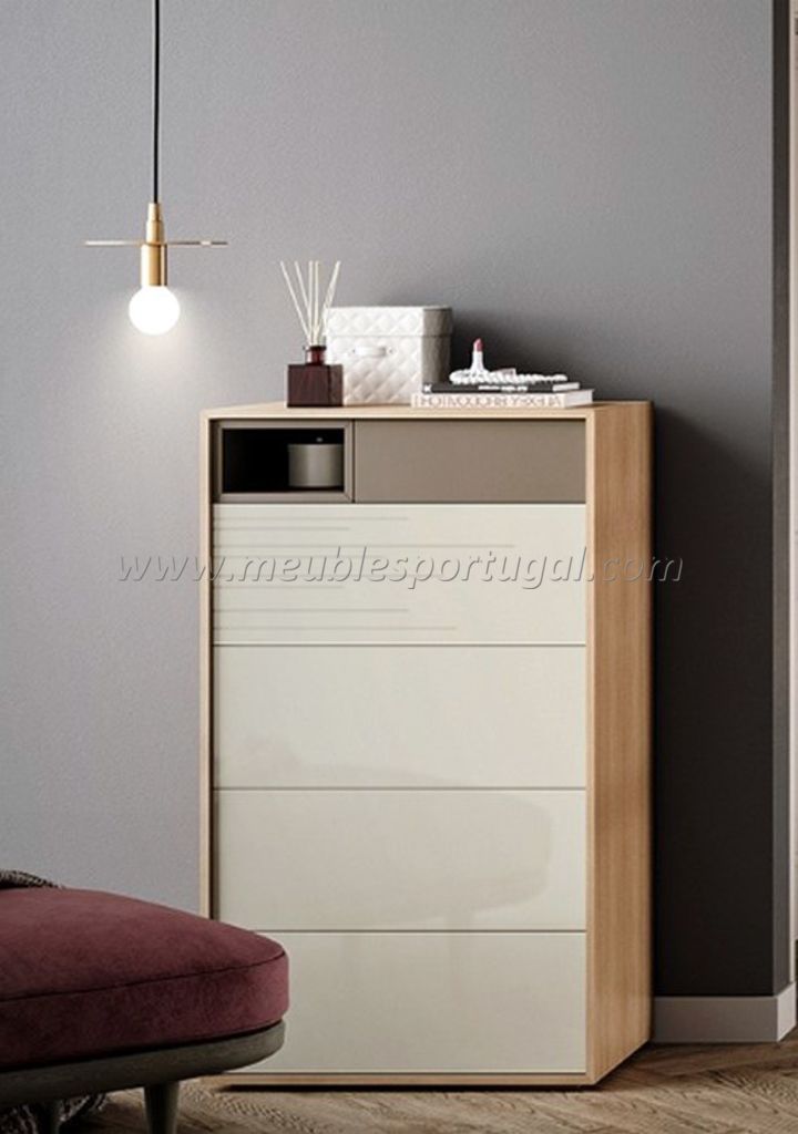 Commode couleur taupe