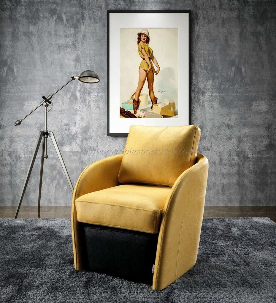 Fauteuil jaune