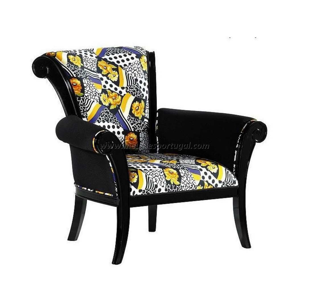 Fauteuil patchwork boubou