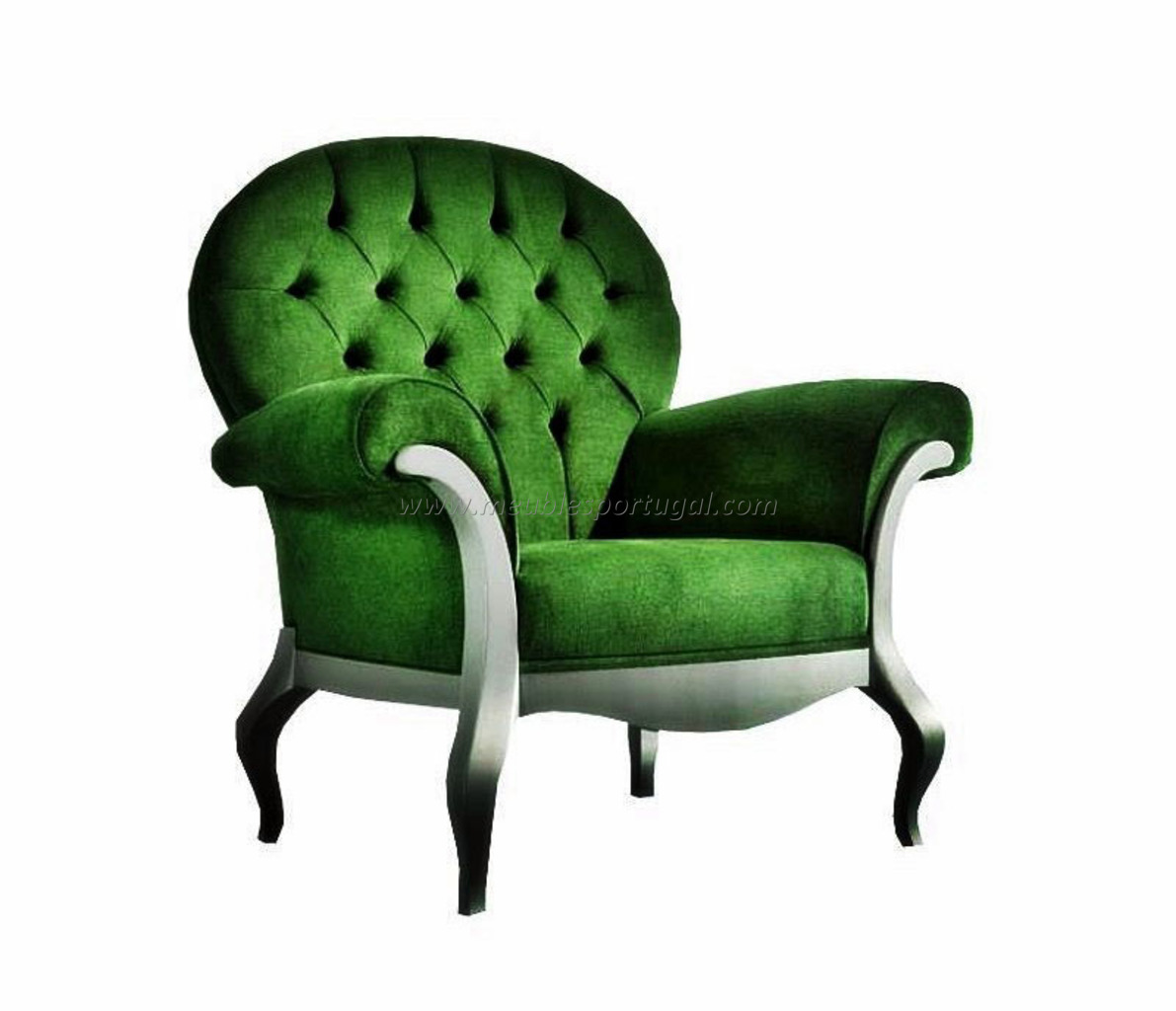 Fauteuil vert