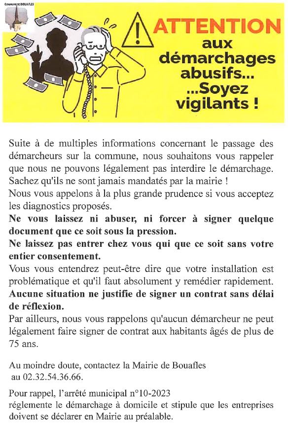 2025 demarchage abusif