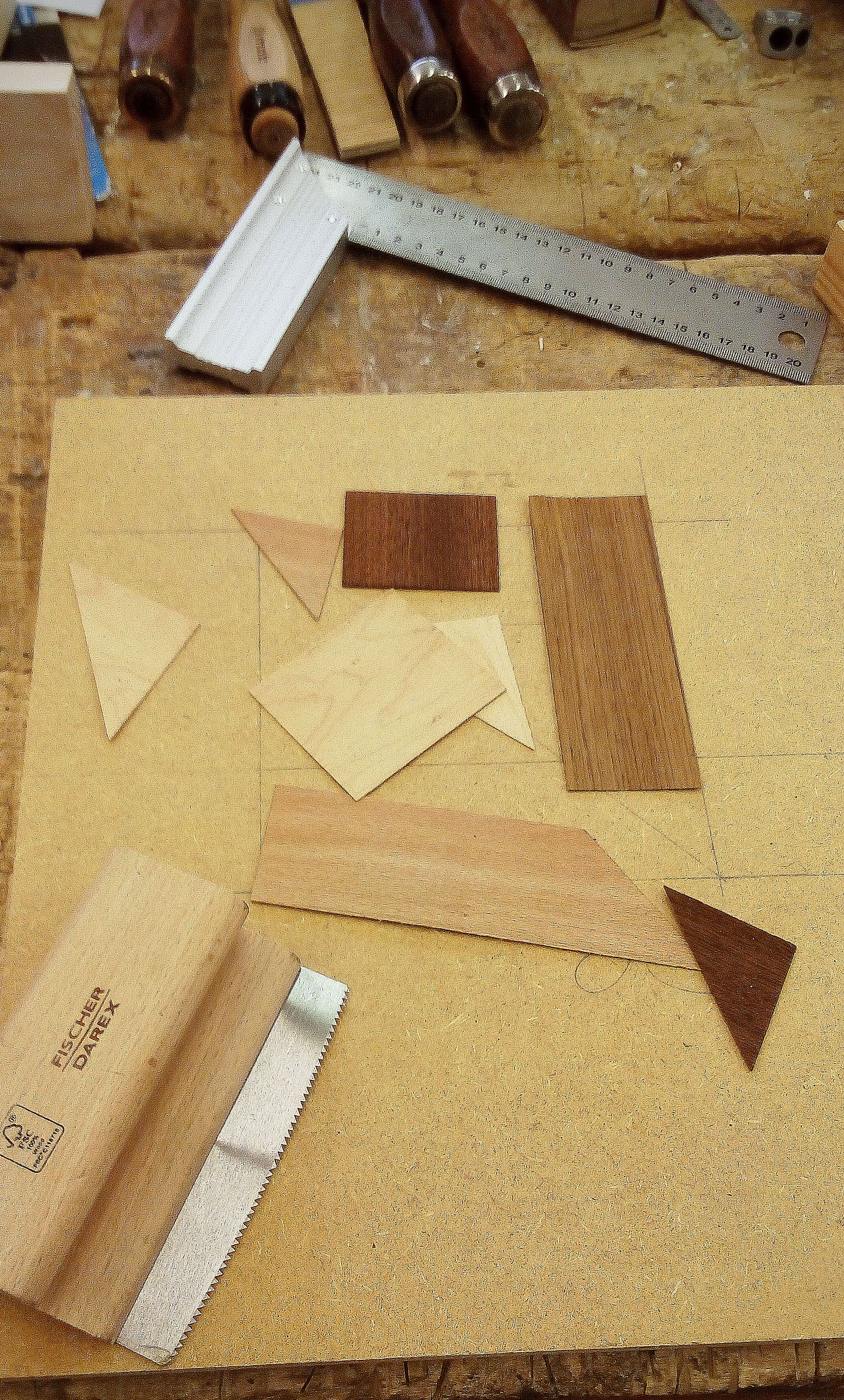 4 marqueterie
