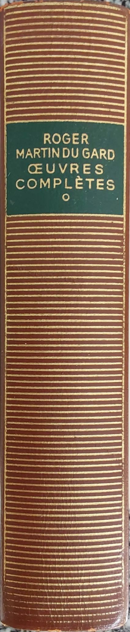 Volumes 113 de Roger Martin du Gard dans la Bibliothèque de la Pléiade.