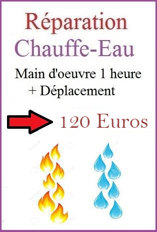 Réparation chauffe-eau Le Blanc-Mesnil