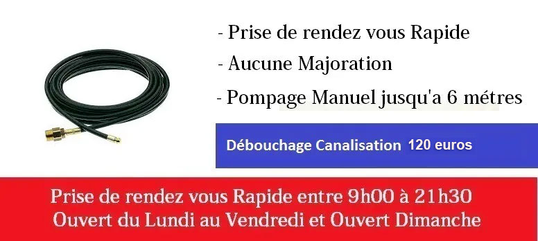 Debouchage canalisation Le Blanc Mesnil