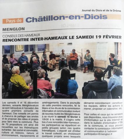 Rencontre des Conseils des hameaux