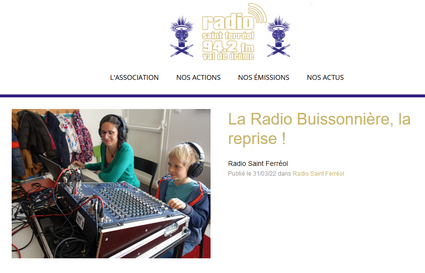 Ecole de Menglon - Radio buissonnière, la reprise !