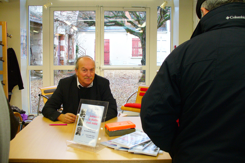 Mediatheque chabris dedicace jean luc stiver