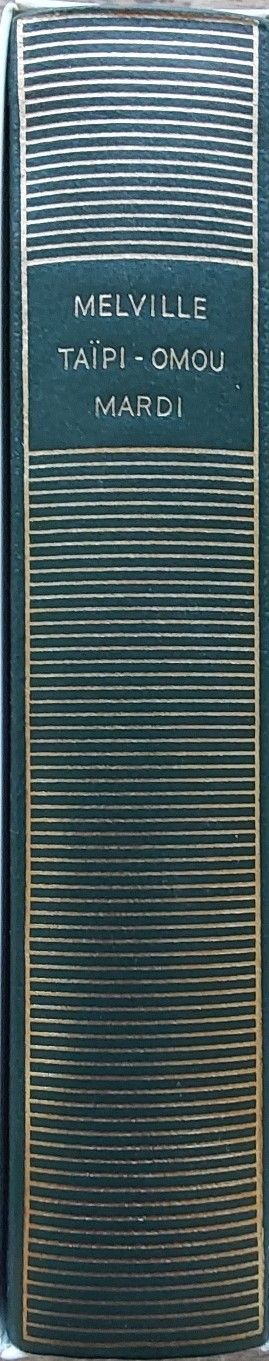 Volume433 de Herman Melville dans la Bibliothèque de la Pléiade.