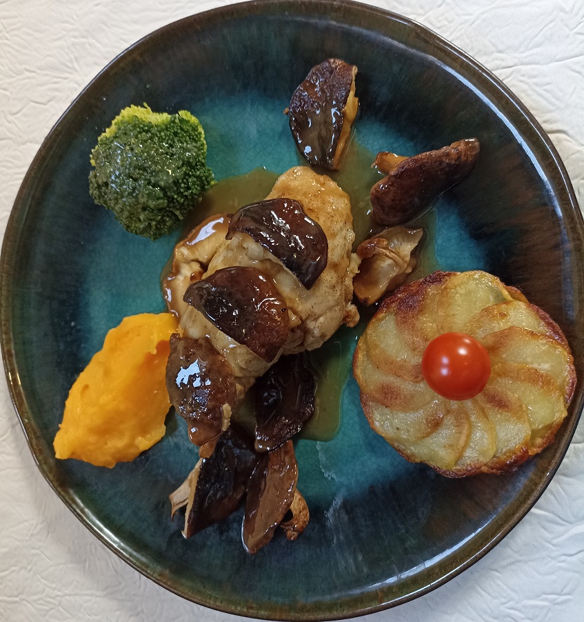 Ris de veau aux shitakes