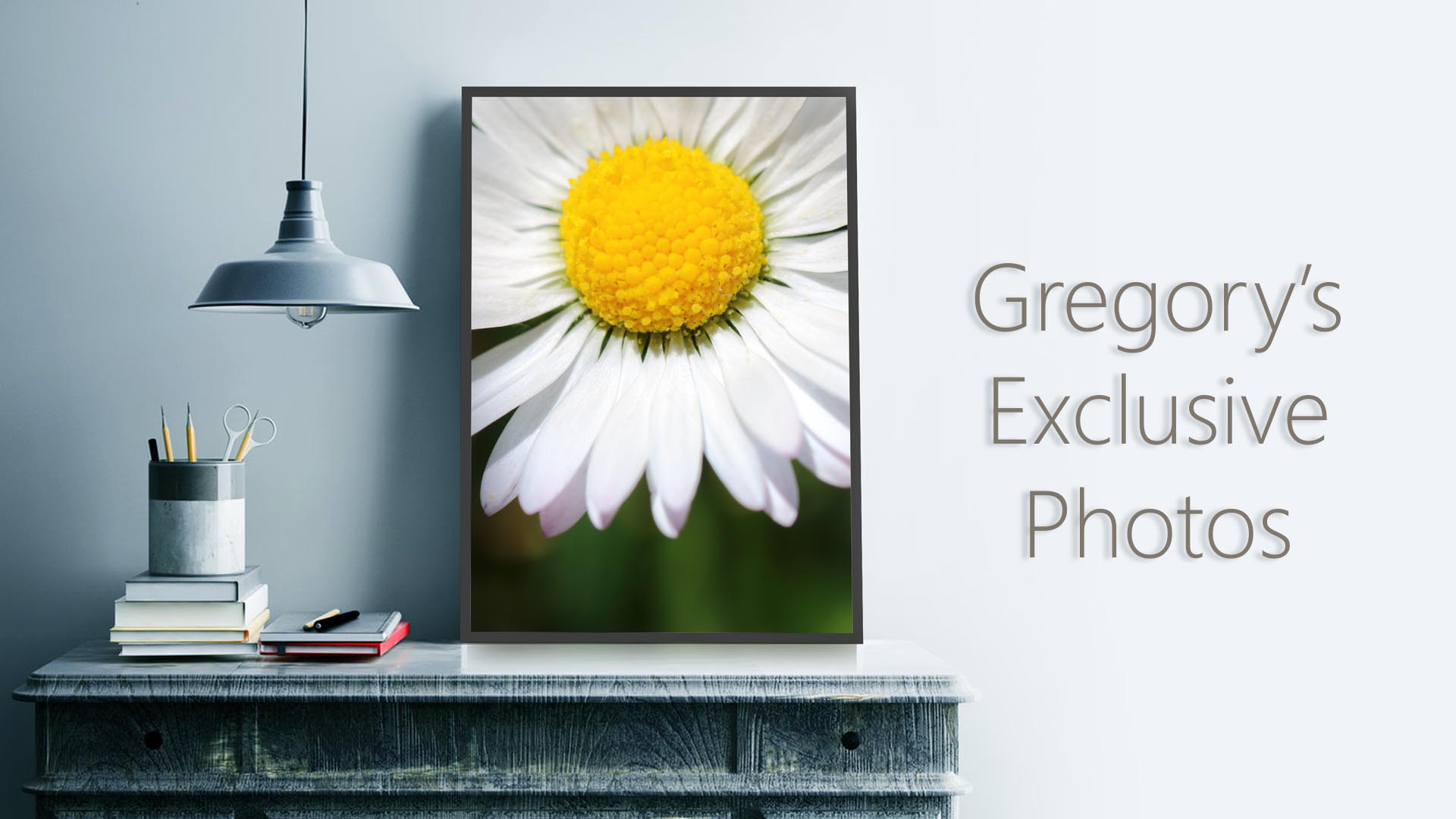 Picture frame mockup psd