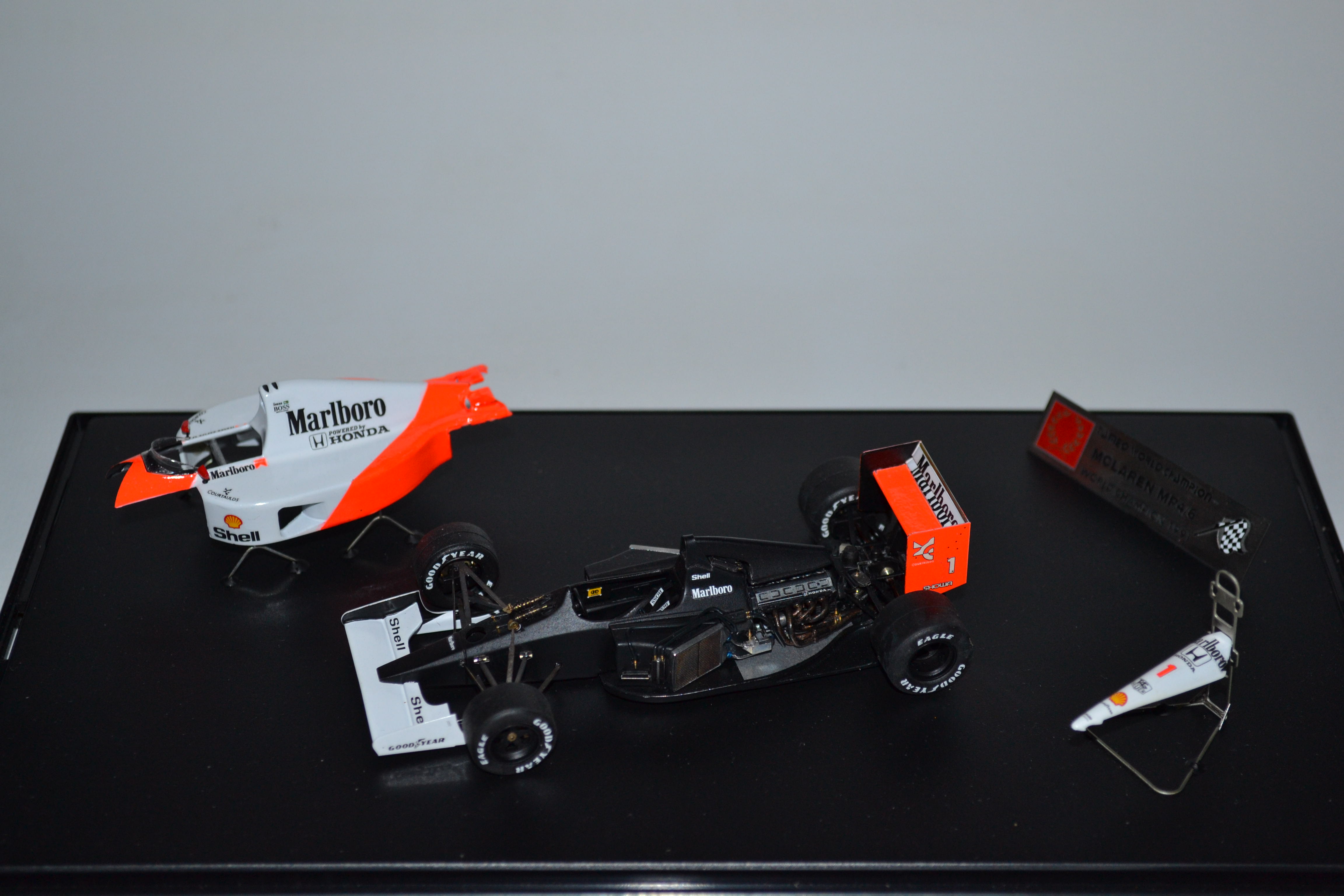 McLaren Honda MP4/6 
Ayrton Senna
World Champion
Saison 1991 
TAMEO KIT
Echelle 1/43e
Prix : 215 euros