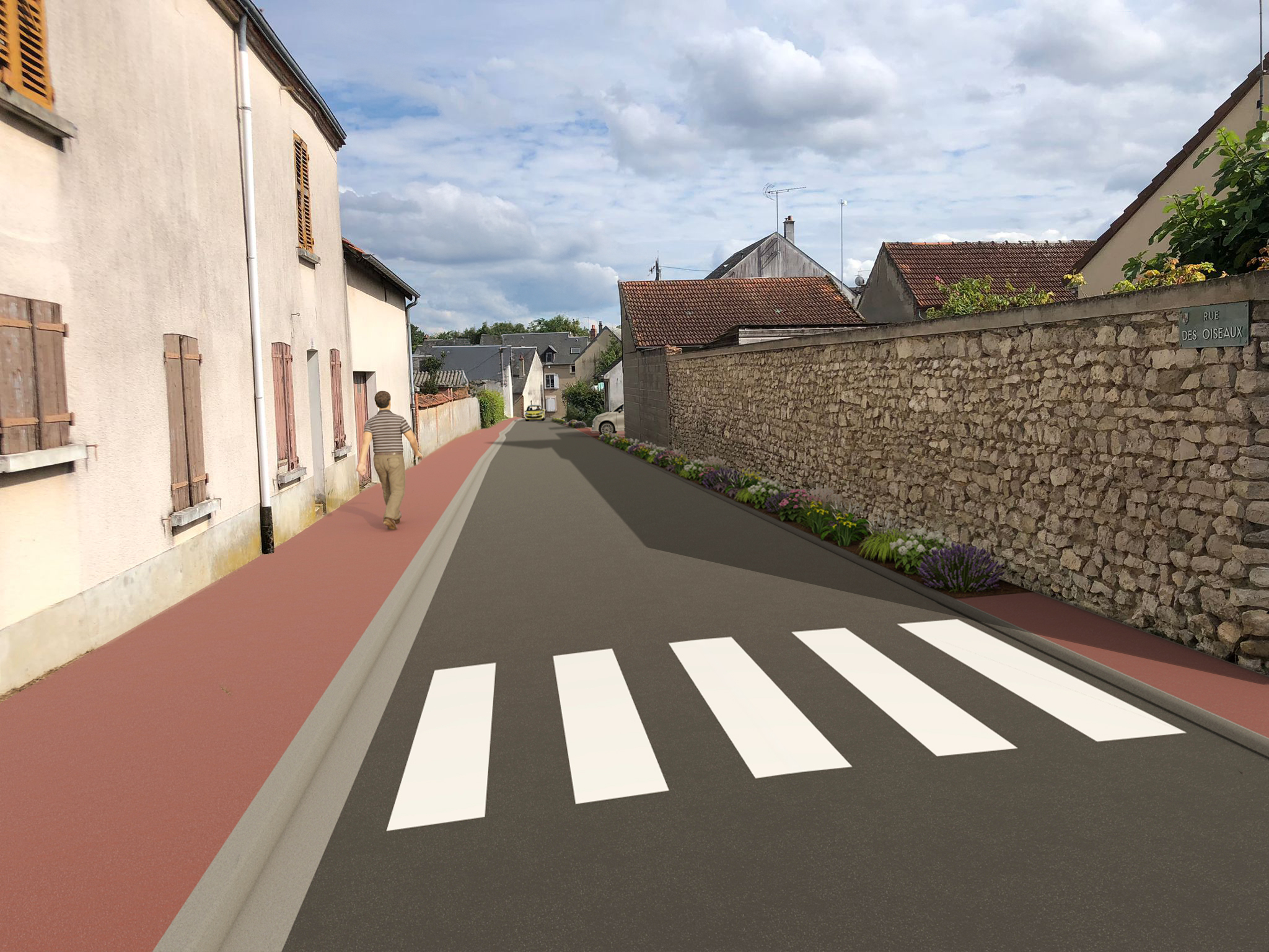 Perspective rue des oiseauxv1