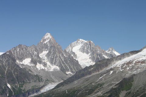 Aiguille du Chardonnet, Aiguille d'Argentière, Tour Noir / Massif du Mont-Blanc - Photos Alpes françaises