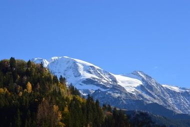 Dômes du Miage dans le massif du Mont-Blanc