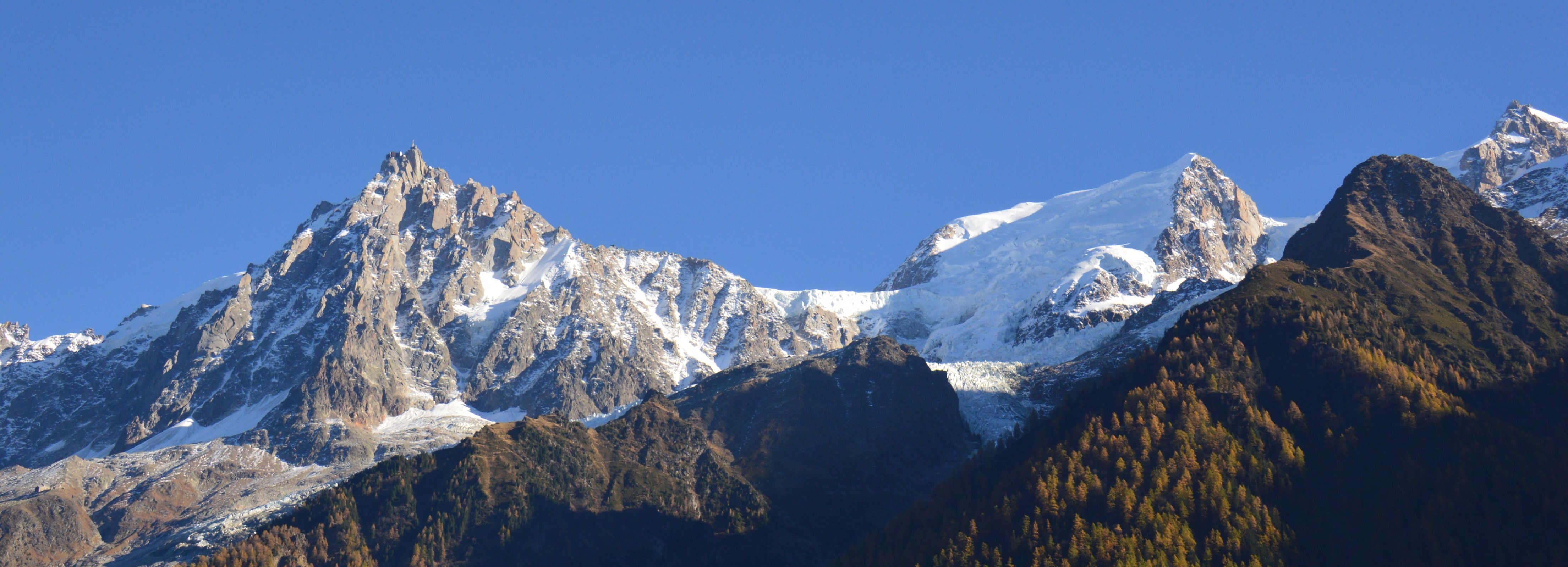 Aiguille du Midi dans le massif du Mont-Blanc