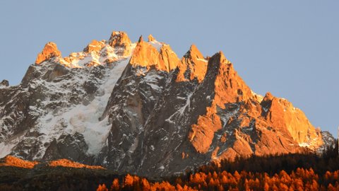 Aiguille du Plan dans le massif du Mont-Blanc
