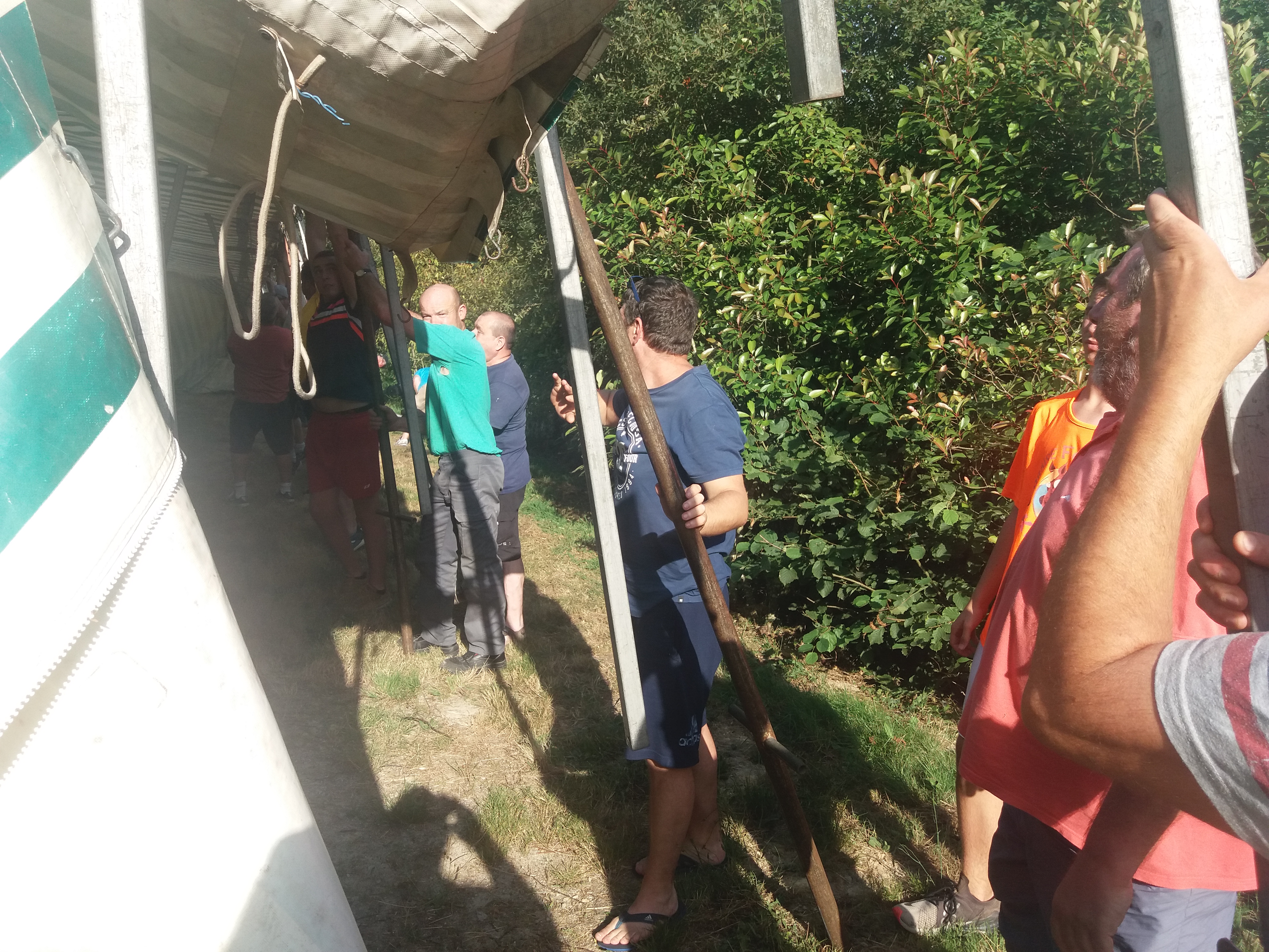 Montage du chapiteau 2019 5 