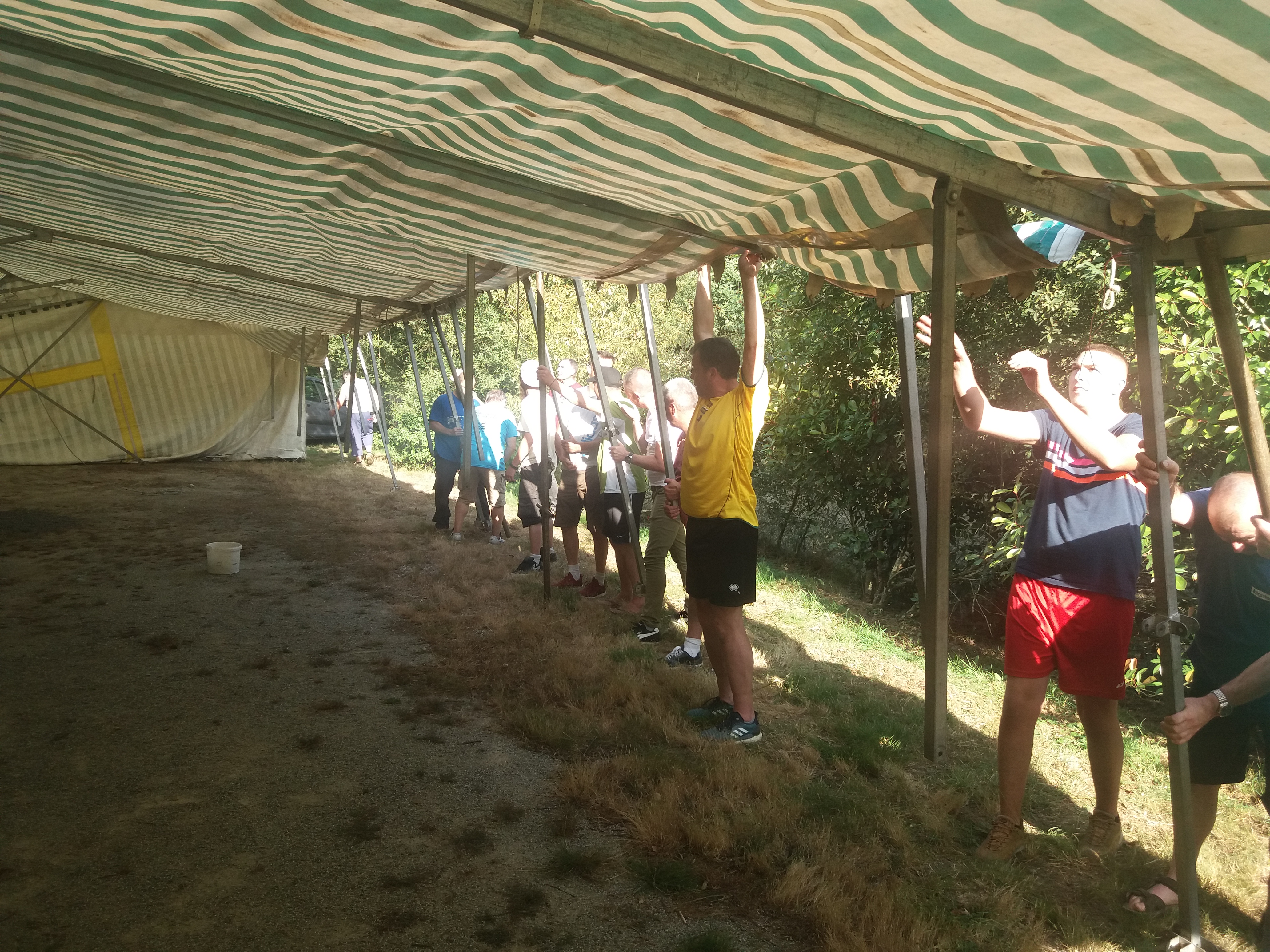 Montage du chapiteau 2019 8 