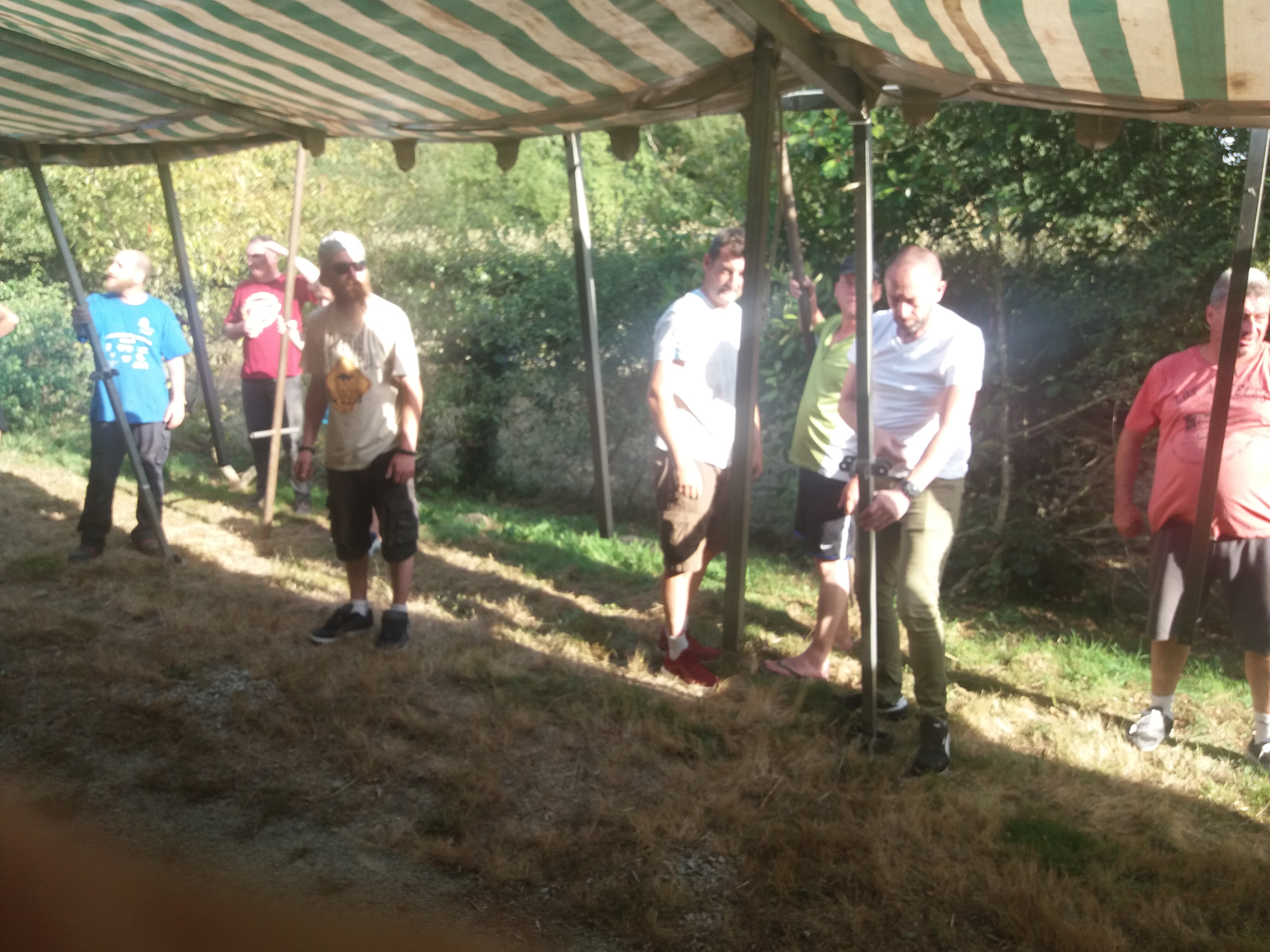 Montage du chapiteau 2019 10 