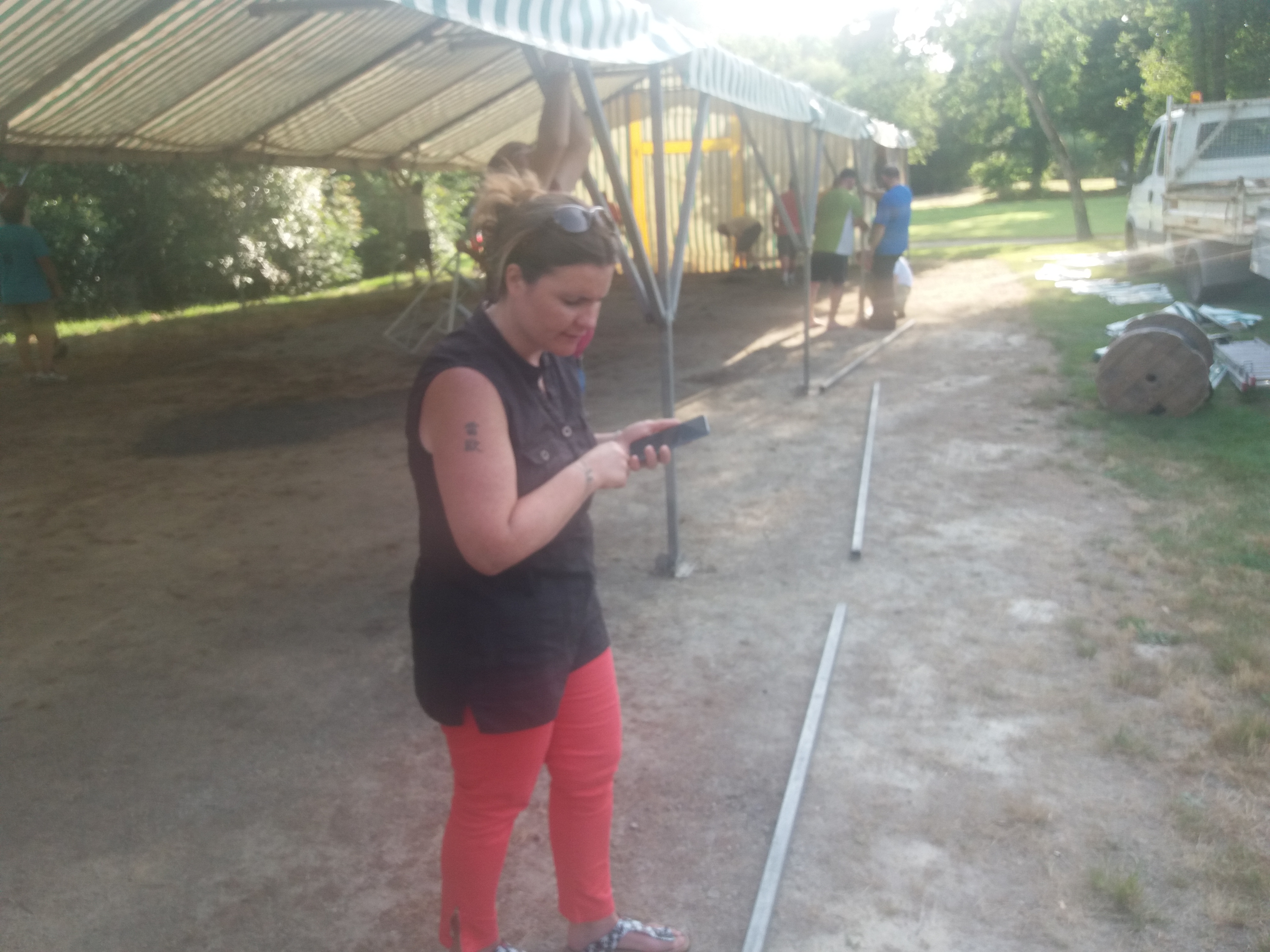 Montage du chapiteau 2019 11 